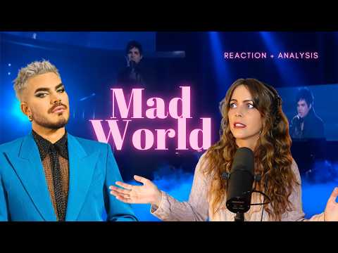 Adam Lambert's idol voice is new to me - Mad World Reaction and Analysis