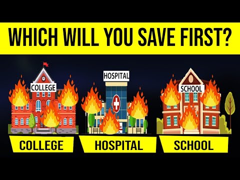 You Can Only Save One – What Do You Choose?II BRAIN CHALLENGE INTERESTING RIDDLES-4