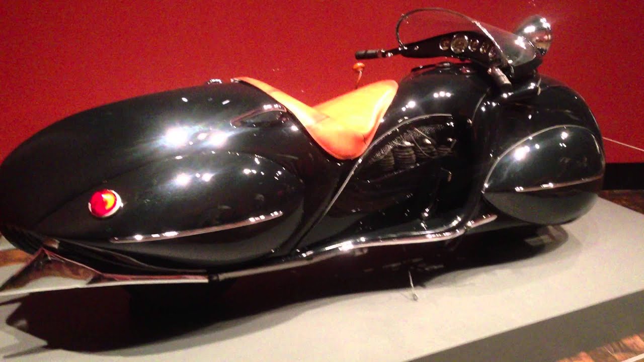 Really cool looking Art Deco Motorcycle, very Unique Bike, Nashville