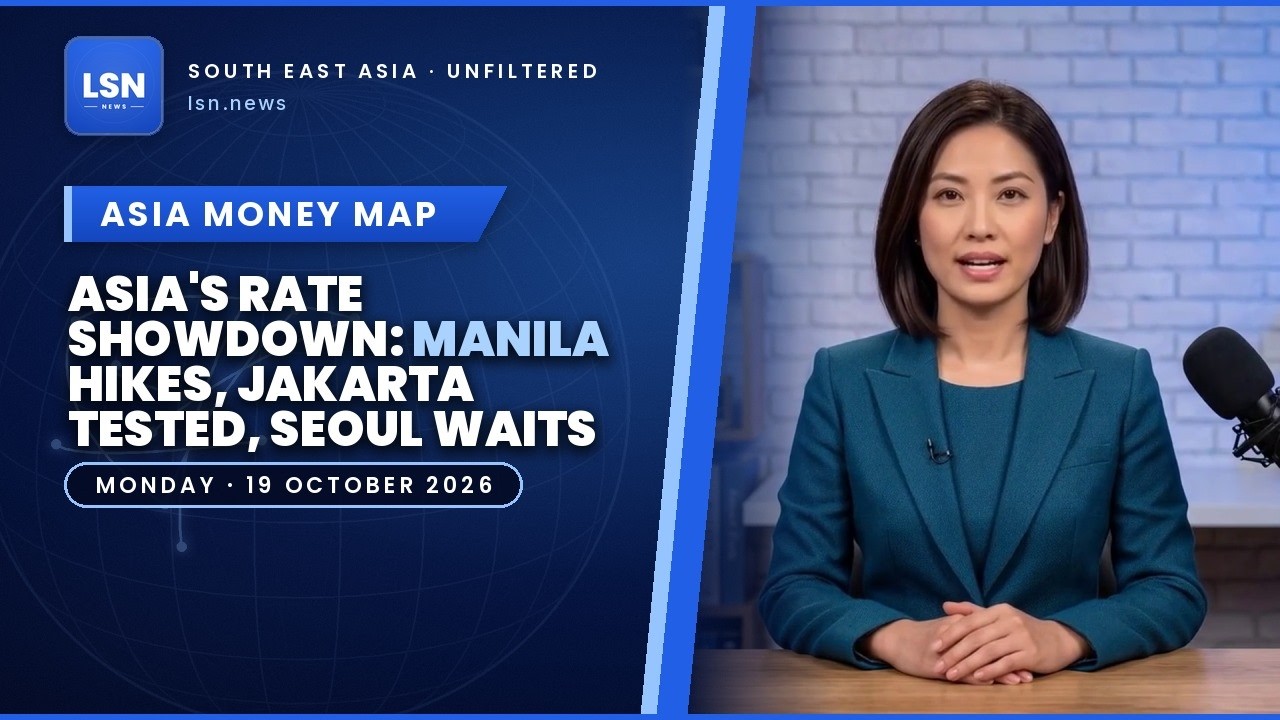 Asia's rate showdown: Manila hikes, Jakarta tested, Seoul waits