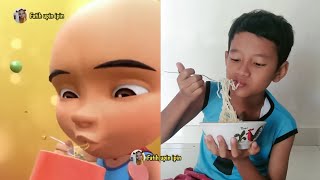 Download lagu Upin dan ipin makan mie gelas