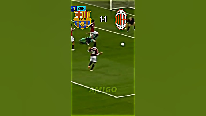 Barcelona vs Ac milan🤩🔥