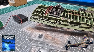 Build the Lancaster Bomber B.III - Replacing the Landing Gear Hinges