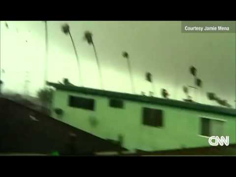 Tornado Hits Near Downtown Los Angeles - YouTube