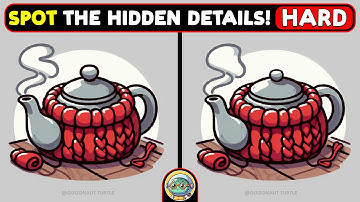 🐢🧩 Find 3 Differences | Puzzle Power Hour 🧩🐢 | Quizonaut Turtle