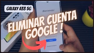 Samsung A33 Como Quitar Cuenta De Bloqueo Google No Sirvio Formatearlo Android 12 Frp