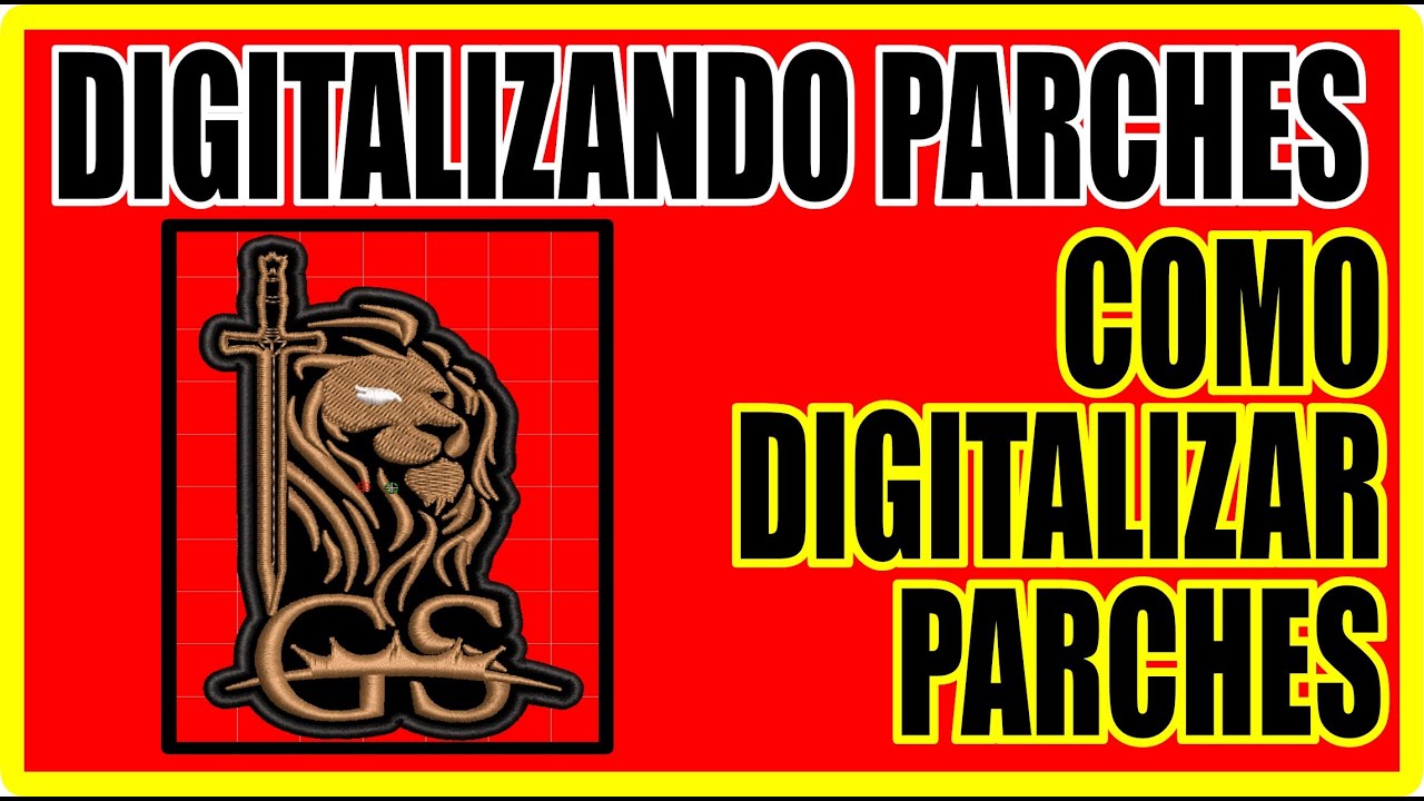 COMO DIGITALIZAR PARCHES CON WILCOM SOFTWARE DE BORDADOS
