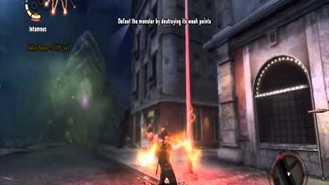 Infamous 2 - Joseph Bertrand the 3rd - Story Mission - Evil - Boss Battle