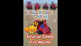 Lego Viral Surprise Candy Fire Mecha No.5 [Sweetme] #bricks #lego #surprisecandy