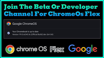 Join The Beta Or Developer Channel For ChromeOs Flex | Techtitive
