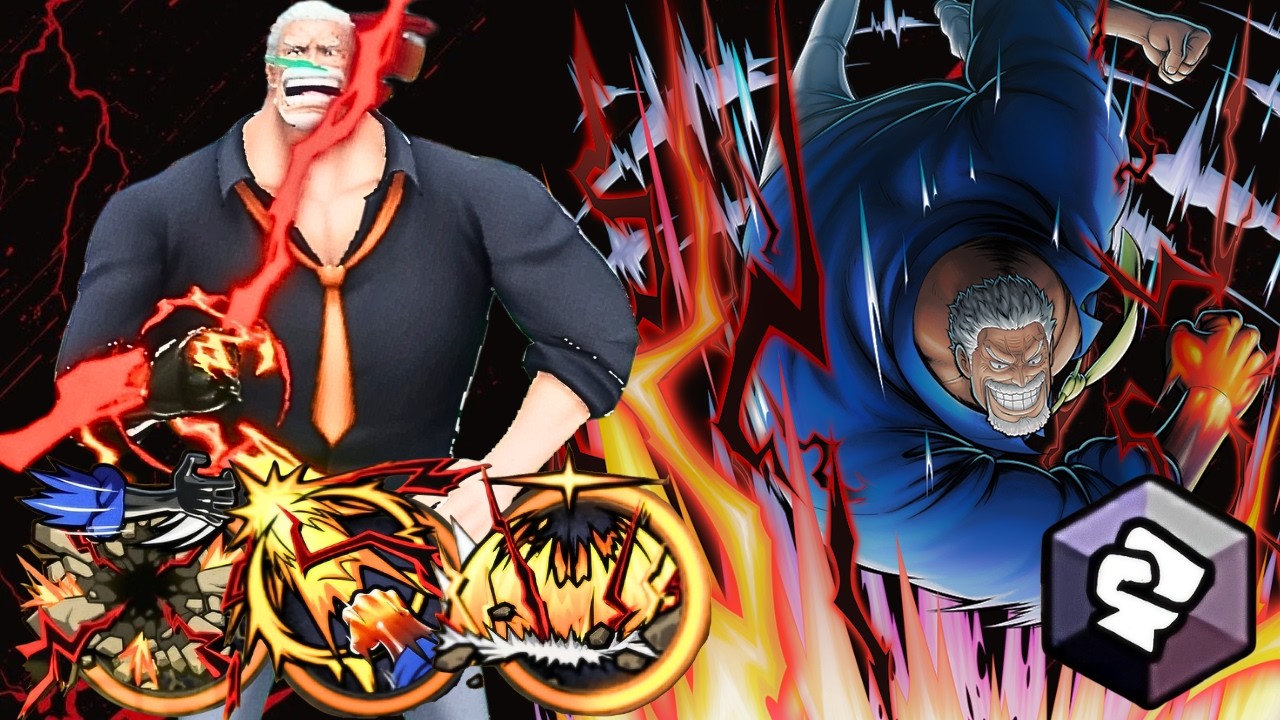 MONKEY D GARP GAMEPLAY/ONE PIECE BOUNTY RUSH/OPBR