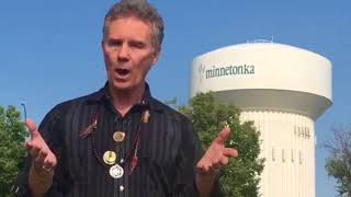 MagicBrad✨ SynergyCafe - City of Minnetonka Water Tower near Ridgedale Center with #MagicBrad