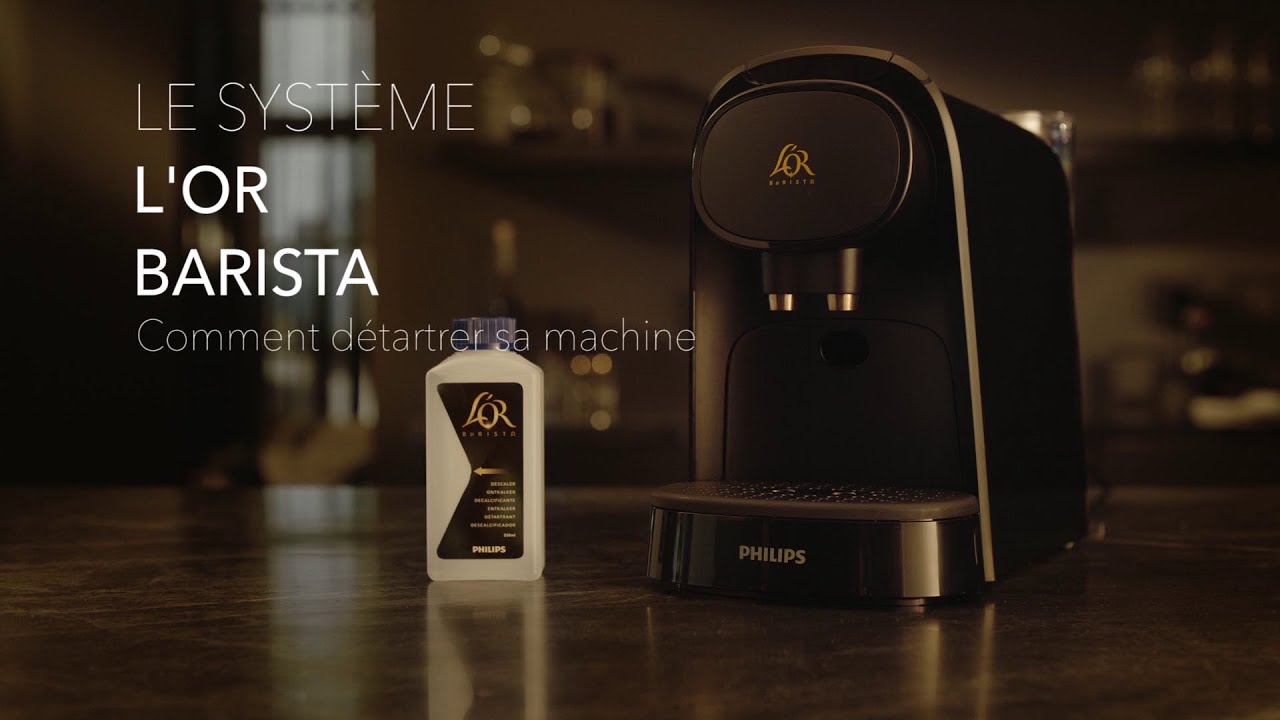 Comment Detartrer Sa Machine L Or Barista Modeles Lm8014 Et Lm8018 Avec Mousseur A Lait Youtube