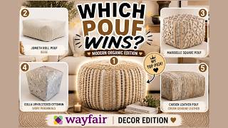 Information Wayfair Poufs & Ottomans That Look EXPENSIVE 🤎 #Wayfair #Ottoman #Pouf #WayfairFinds Update