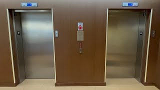 2 ThyssenKrupp Hydraulic Elevators in Fairfield Inn & Suites Omaha Papillion in Papillion, NE