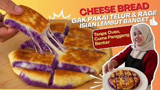 ROTI GORENG ALA KOREA, ISIAN UBI UNGU   KEJU LUMER!