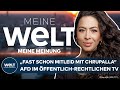 MEINUNG: Tino Chrupalla in ARD: „Wie auf einem Feldzug“ – Anna Schneider über Miosga-Sendung