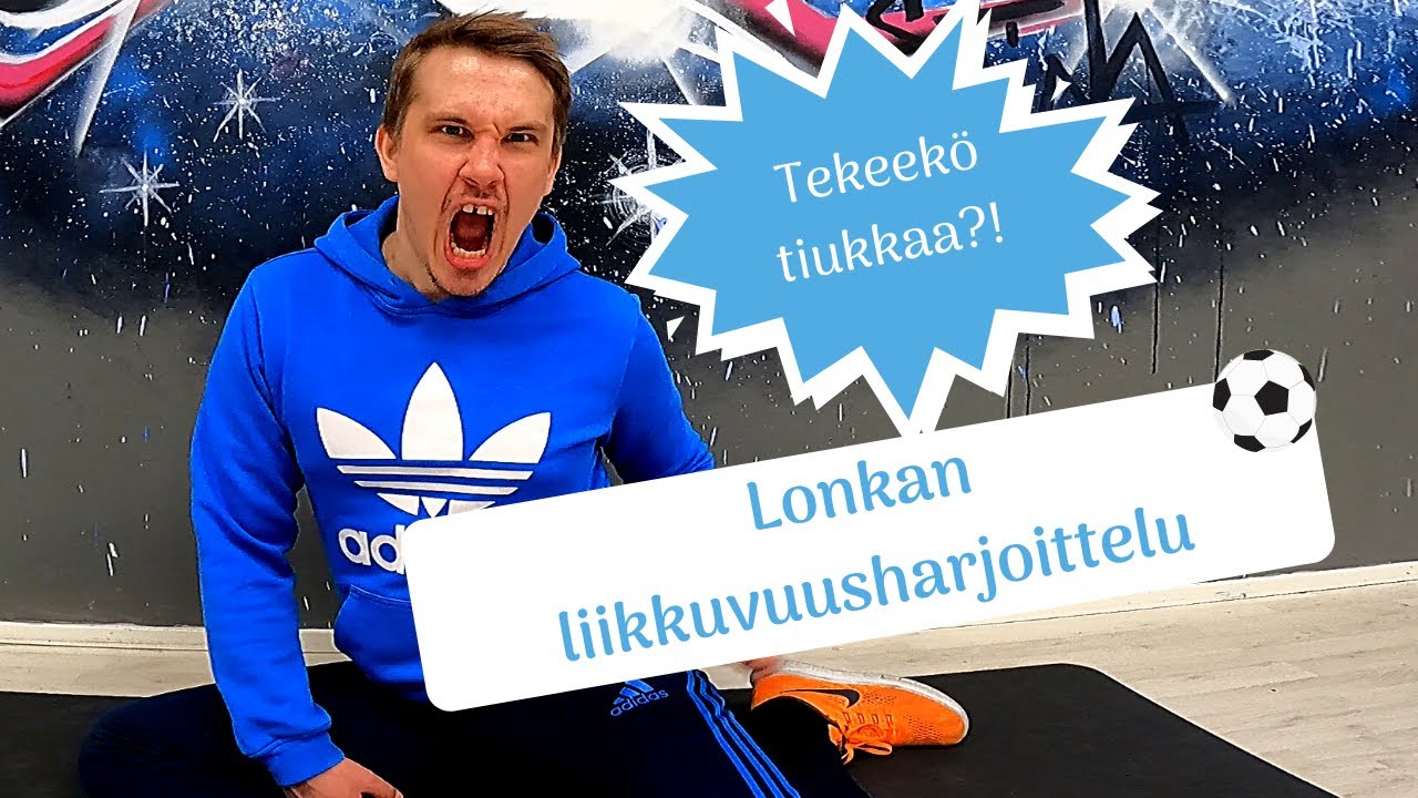 Jalkapalloilijan lonkan liikkuvuusharjoittelu
