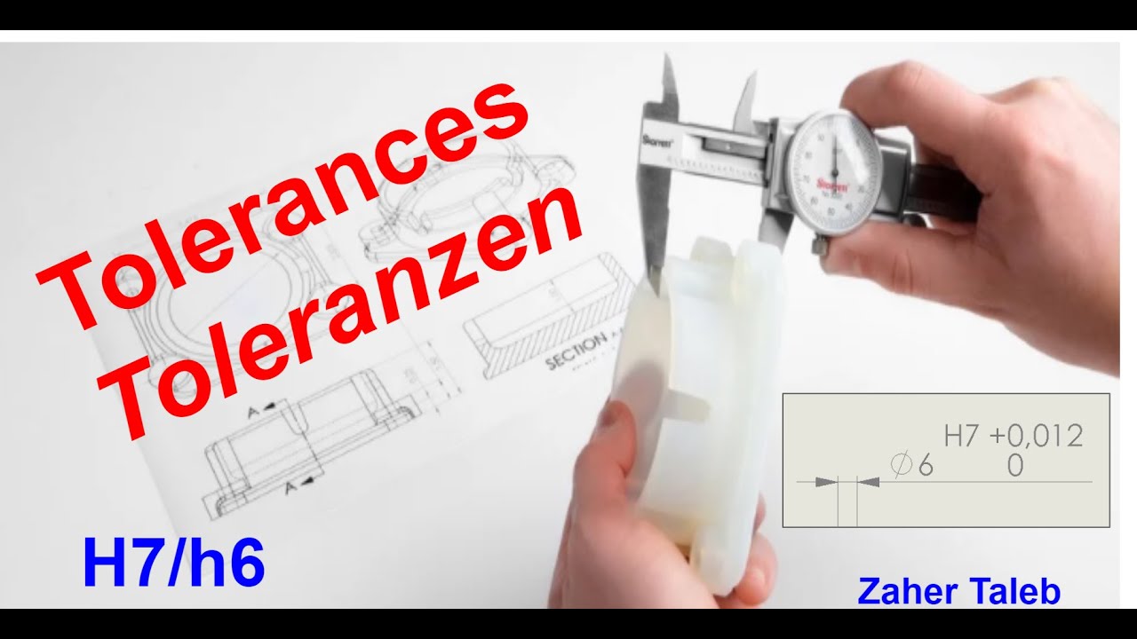 #1-Mechanical design_Tolerances and Examples_التسامحات في التصميم الميكانيكي مع الامثلة_Solidworks