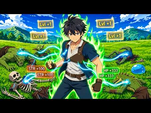 While Everyone Trains For YEARS, He STEALS STATS From DEAD ENEMIES And Levels UP INSANELY FAST!