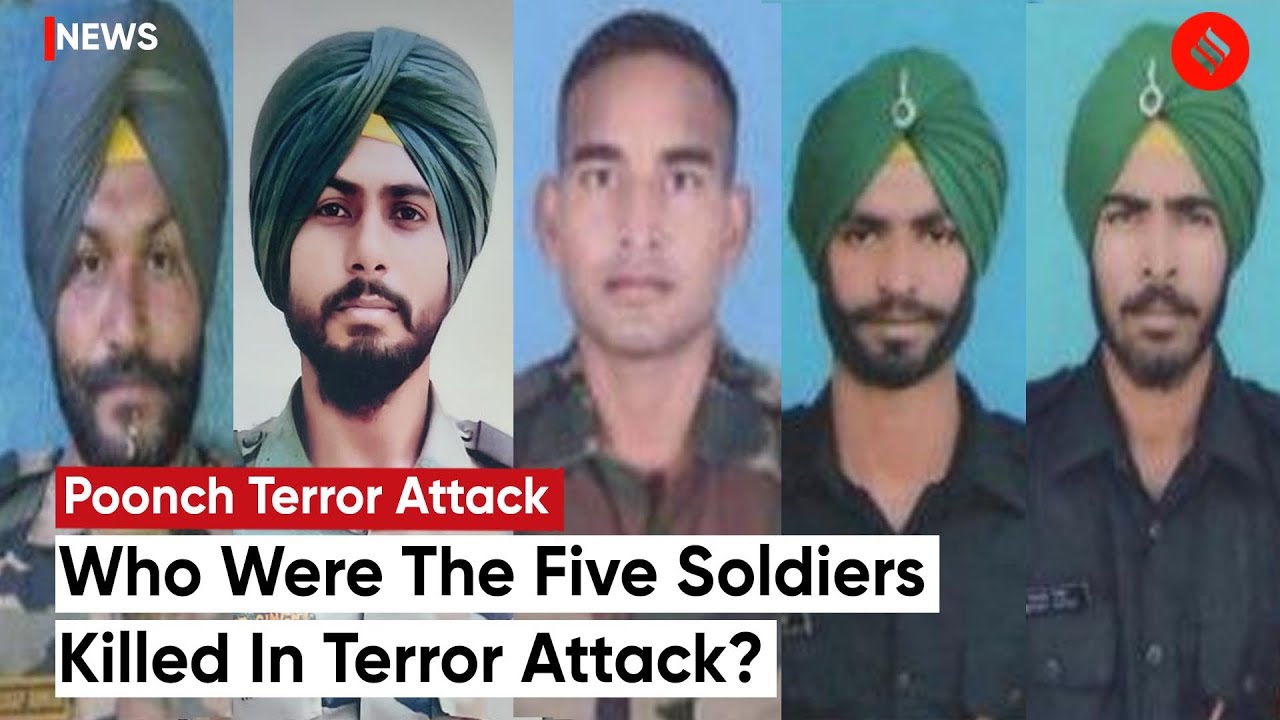 Poonch Terror Attack Who Were The Five Soldiers Killed In Terror