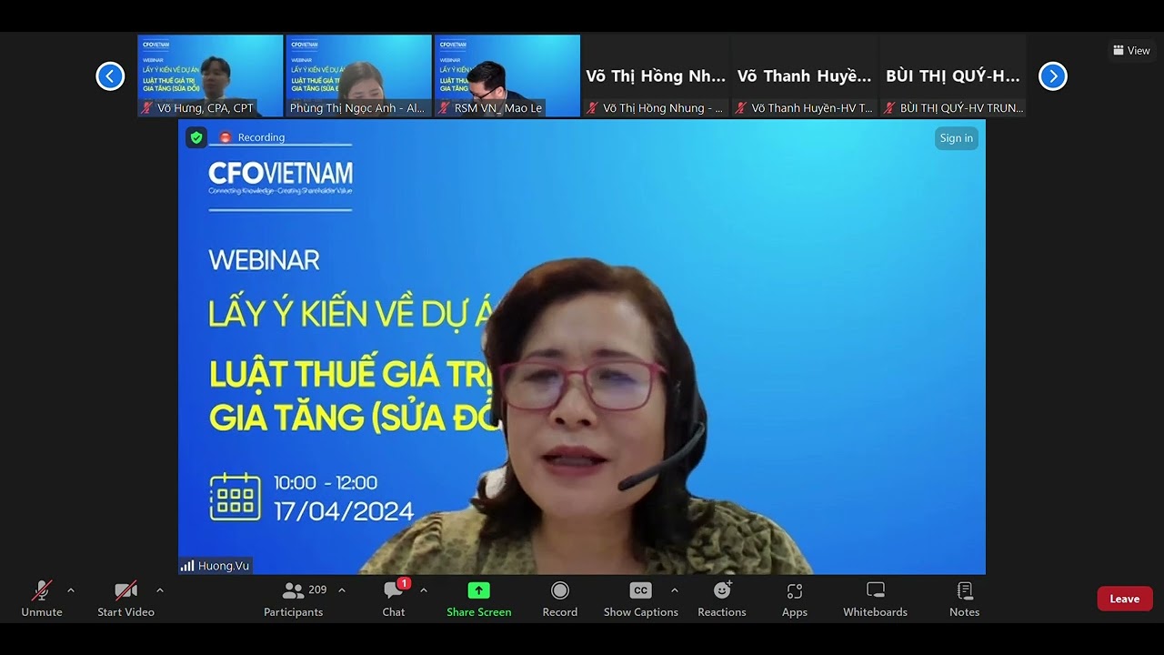 Outline Video 20240417 Lấy ý kiến DA Luật Thuế GTGT Huong Vu Partner