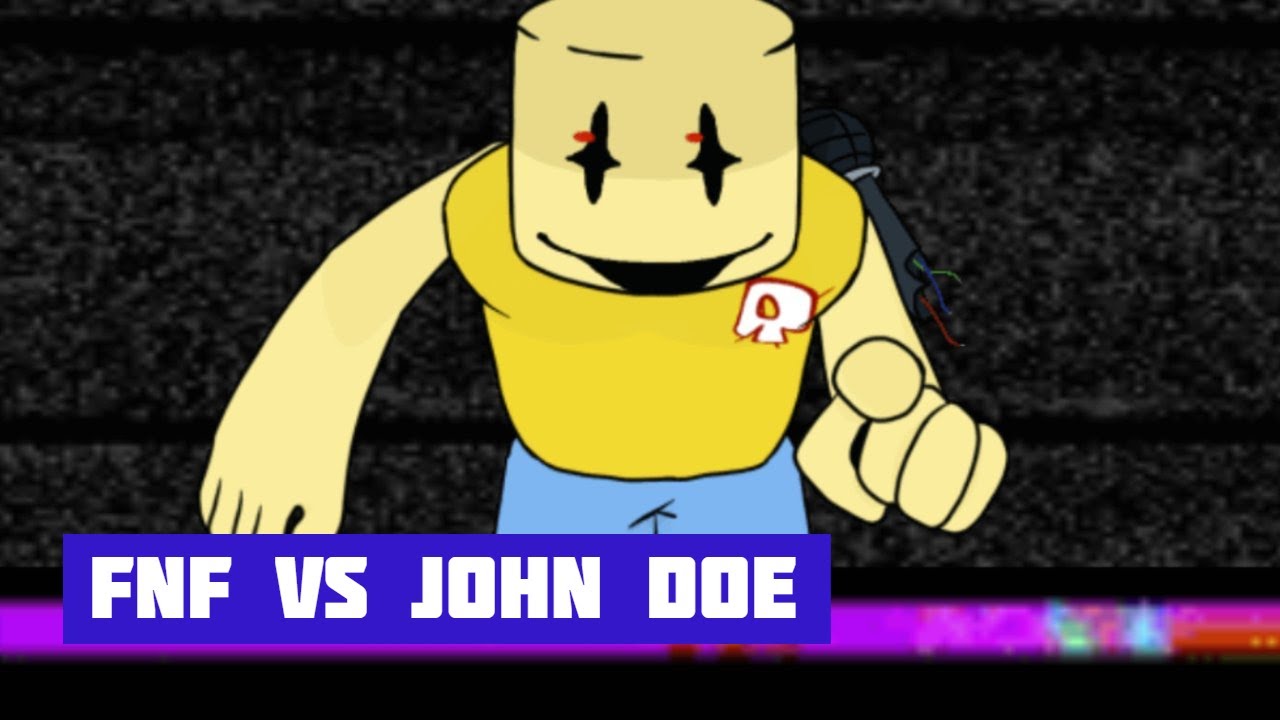 FNF VS John Doe The Roblox Hacker