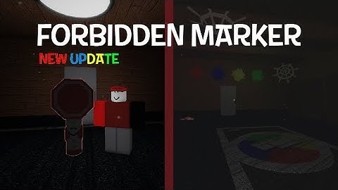 How to get Forbidden Marker *NEW MAZE* | Find The Markers