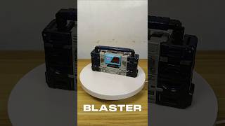 Transformers Shattered Glass: Blaster #transformers #transformation #hasbro #shatteredglass #figure