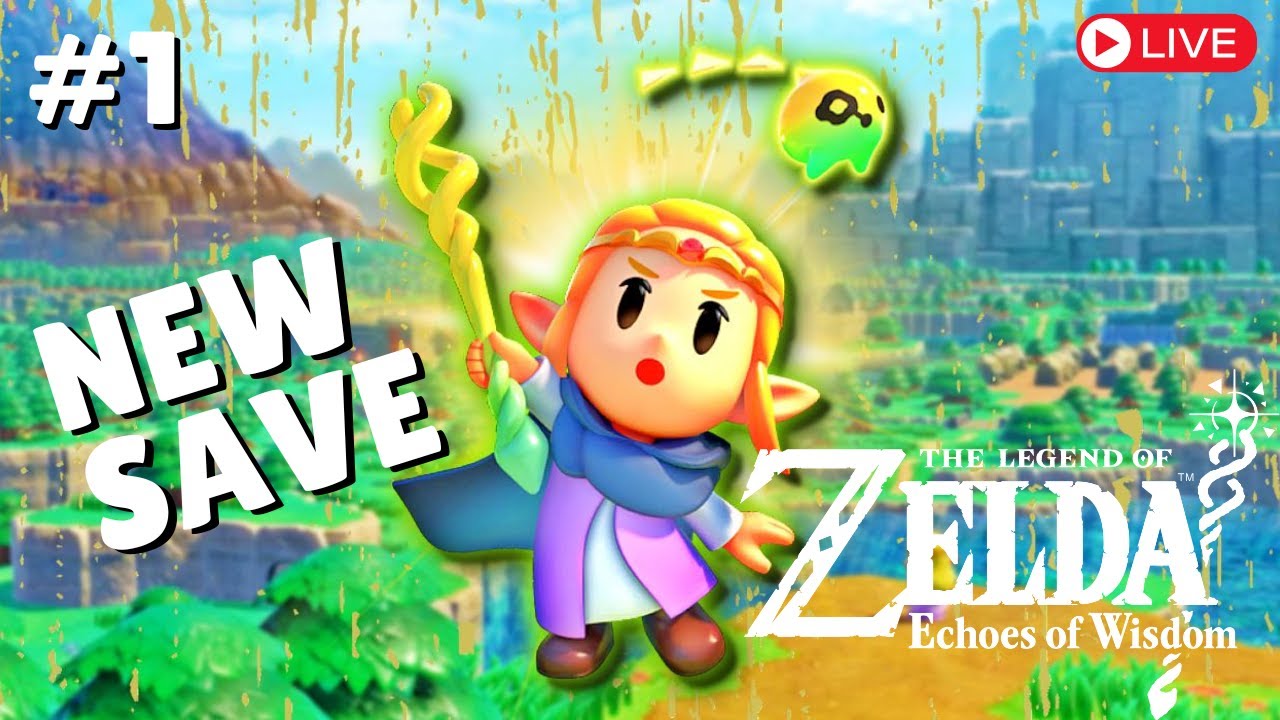 Starting a New Save in Echoes of Wisdom! - YouTube