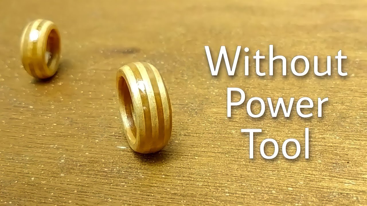 How To Make Rings Without Power Tool - YouTube