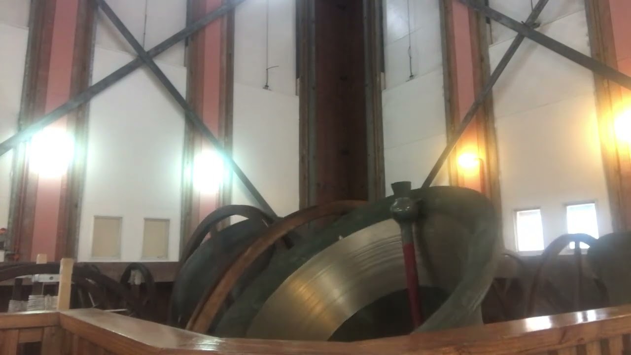 🇳🇿Ringing down the back eight bells, Wellington cathedral