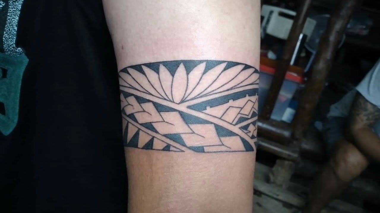 Arm Band Tribal Polynesian Tattoo Tribaltattoo Polynisiantattoo Youtube