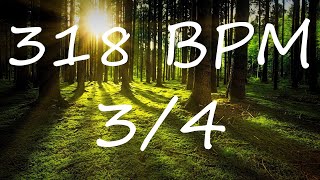 318 BPM 3/4 Claves Metronome