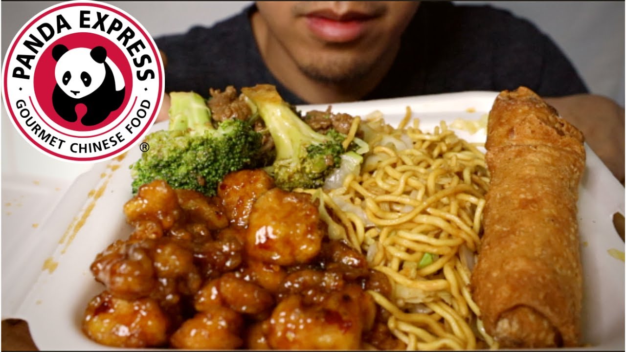 ASMR - PANDA EXPRESS MEAL (NO TALKING)