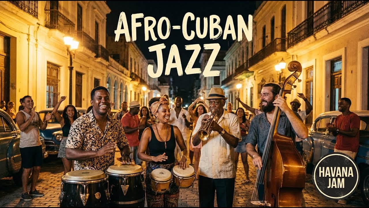 Caribbean Jazz Chill 🌴 Afro-Cuban Groove That Hits Different (1 HOUR)