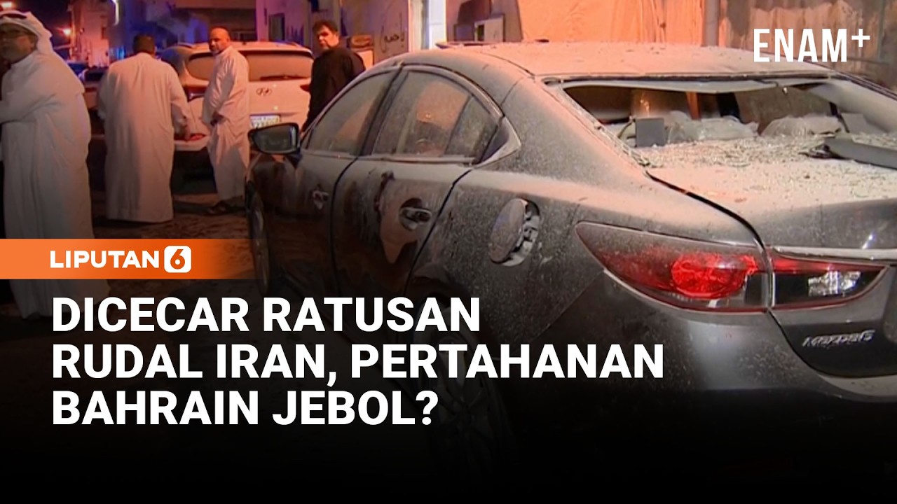 Ratusan Rudal Iran Cecar Bahrain, Berapa Bisa Ditangkis? | Liputan6