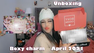 Boxy charm April 2021 |unboxing base box |