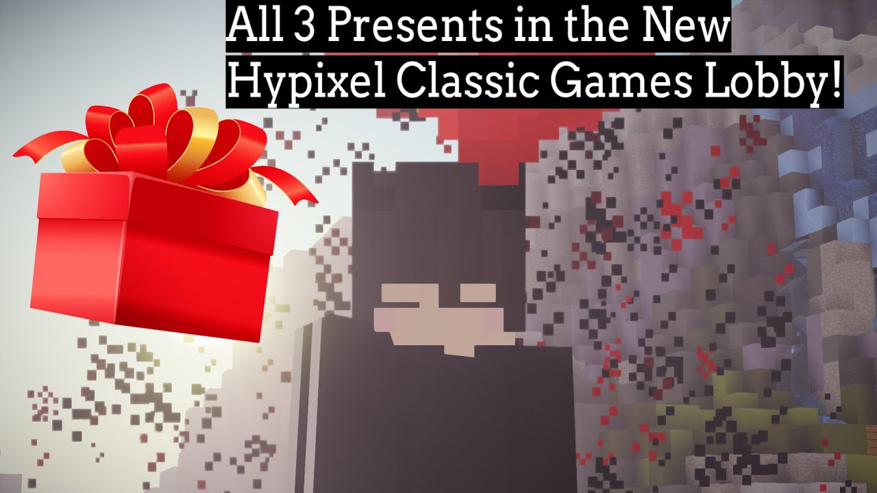 Minecraft - All 3 Presents In The New Hypixel Classic Games Lobby ...