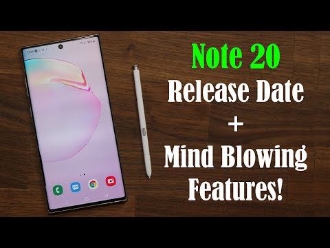 Samsung Galaxy Note 20 - Release Date + Mind Blowing Details!