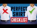 The Perfect Shirt Checklist | How To Buy An Amazing Looking Shirt? RMRS Style Videos