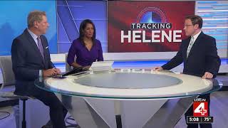 WDIV Local 4 News - Hurricane Helene 5:00 PM Update - September 25th, 2024