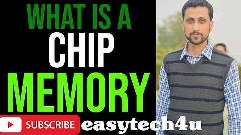 Chip Memory || Lecture No 4 || Mubarik Siddique || 1st Year || Computer Science || easytech4u