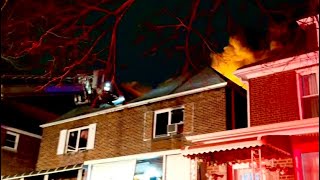 FDNY Bronx 10-75 All Hands Box 3418 Fire in a 3 Story Private Dwelling