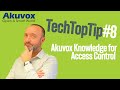 What is akuvox knowledge base for access control   techtoptips