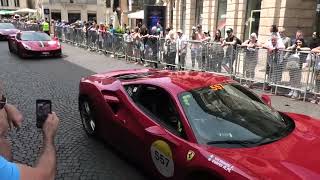 1000 Miglia 2023 Ferrari Tribute - 13 giugno passaggio a Verona