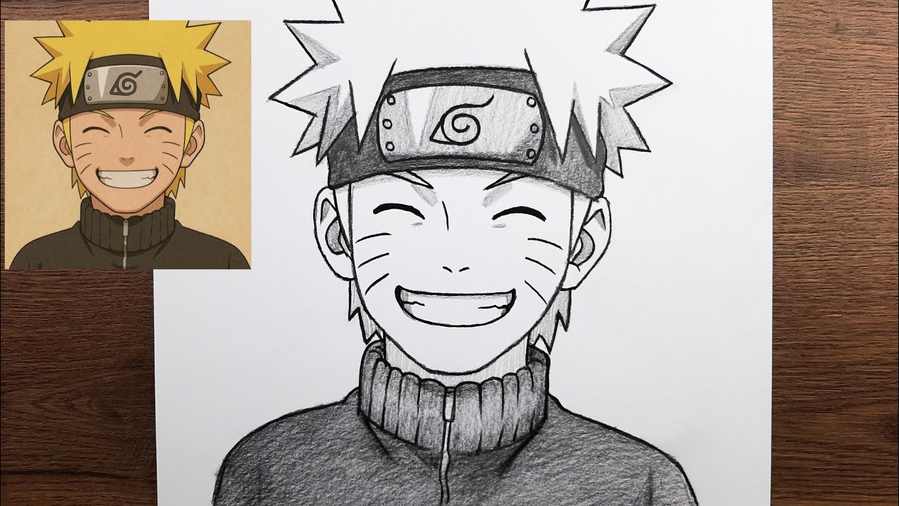 How to draw Naruto step by step anime drawing tutorial