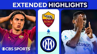 Roma x Inter de Milao Melhores Momentos Serie A CBS Sports Golazo