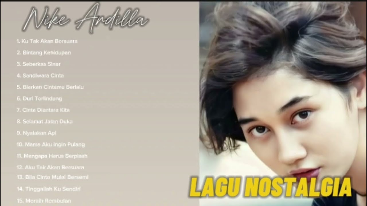 LAGU NIKE ARDILLA || LAGU NOSTALGIA 80AN || LAGU LAWAS