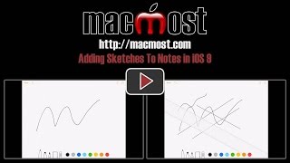 Adding Sketches to Notes in iOS 9 (#1132)
